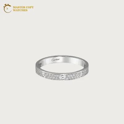 Cartier Love White Gold Diamond Ring