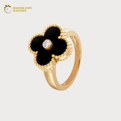 Van Cleef & Arpels Alhambra Diamond Ring