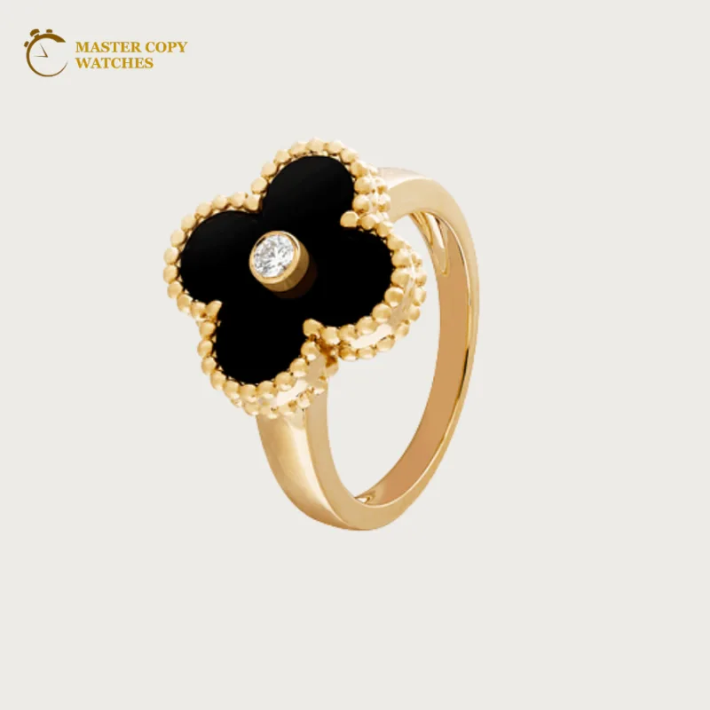 Van Cleef & Arpels Alhambra Diamond Ring