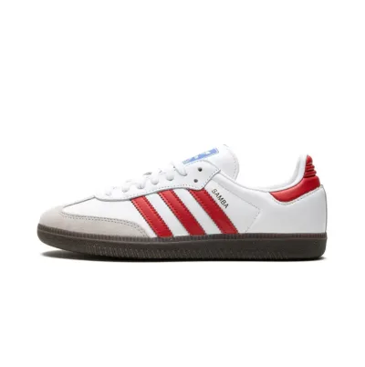 ADIDAS SAMBA OG White Better Scarlet