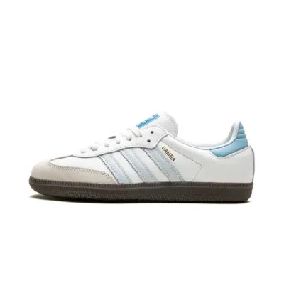 ADIDAS SAMBA OG White Halo Blue