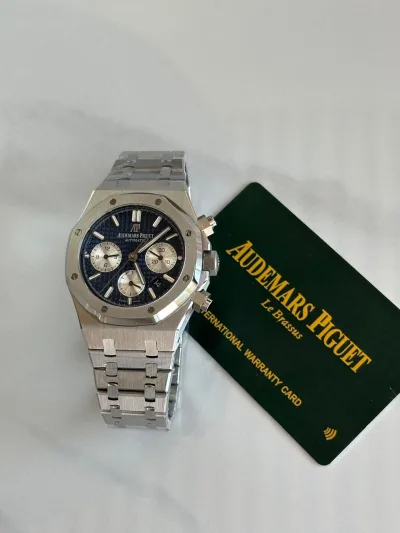 Audemars Piguet Royal Oak Chronograph Stainless Steel Black