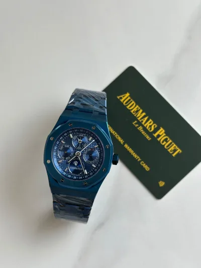 Audemars Piguet Royal Oak Two Tone Blue Dial