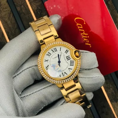 Cartier Ballon Bleu De Cartier 33mm WJBB0002 Silver Dial