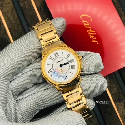 Cartier Gold Stainless Steel Watch
