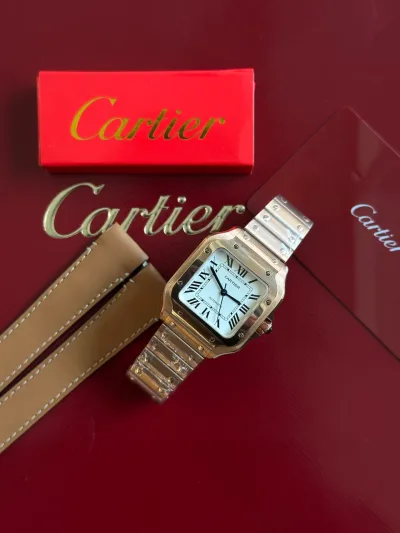Cartier Santos Rose Gold