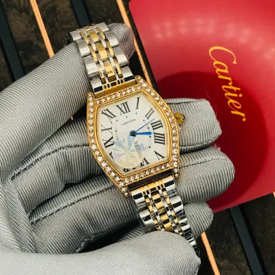 Cartier Tortue Watch 39 mm Gold Watch