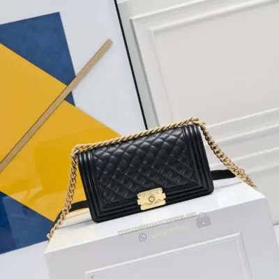 Chanel Medium Bag Black