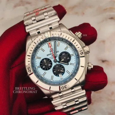 Elevate your wrist game with the BREITLING Premium Quality AA Chronograph Quartz Watch