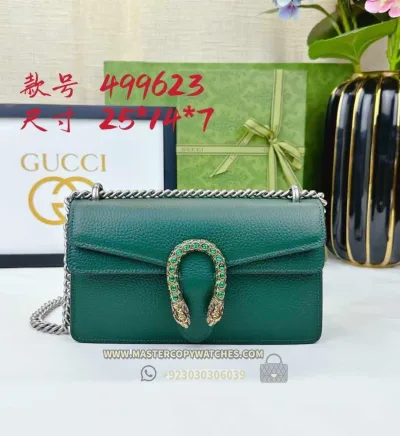 Gucci Dionysus Mini Shoulder Bag Green