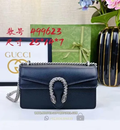 Gucci Dionysus Mini Shoulder Bag Navy Blue