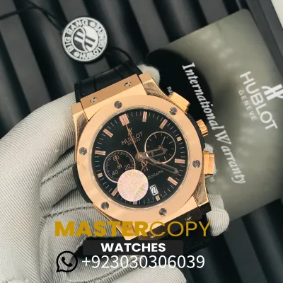 Hublot Geneve Big Bang Black Gold