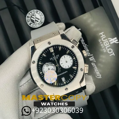 Hublot Geneve Black Chronograph