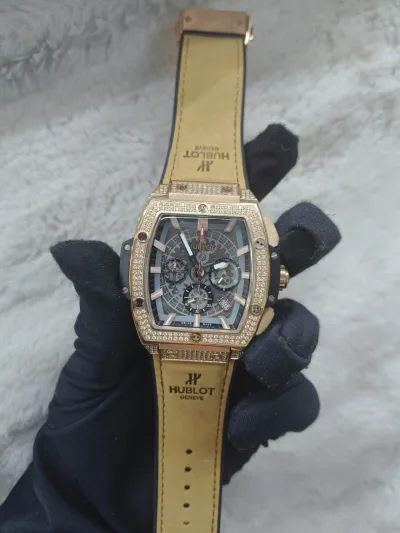 Hublot Spirit Of Big Bang Chron Diamond Watch