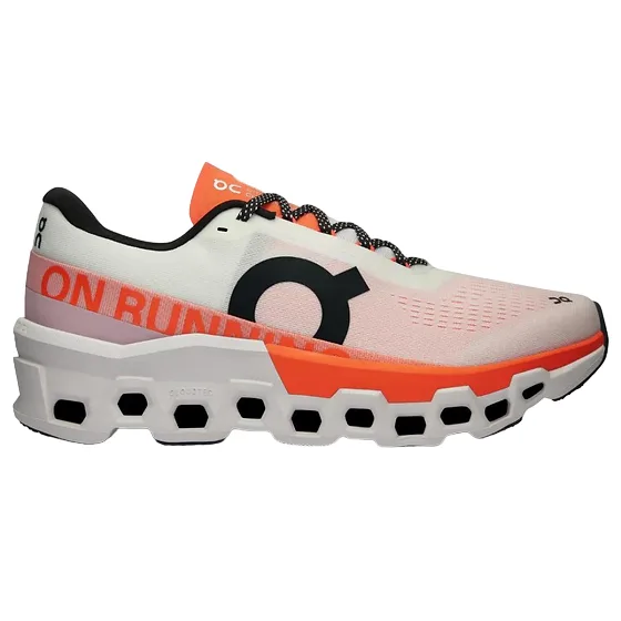 ON Cloudmonster 2 white orange