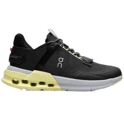On Running Cloudnova Flux Black Hay Sneakers