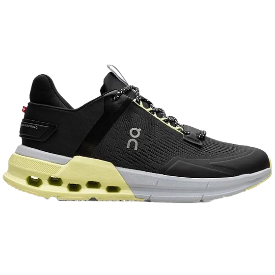 On Running Cloudnova Flux Black Hay Sneakers