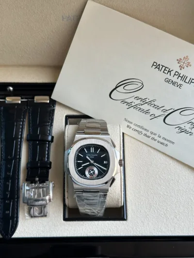 Patek Philippe Blue Stainless Steel Nautilus 5726/1A-014