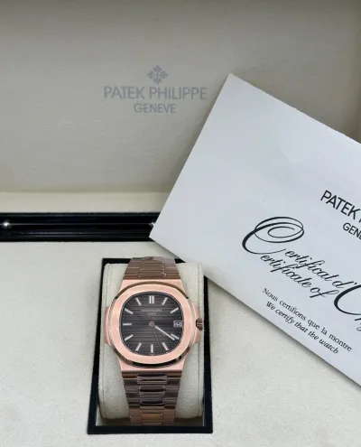 Patek Philippe Nautilus 57111R-001 Brown Dial