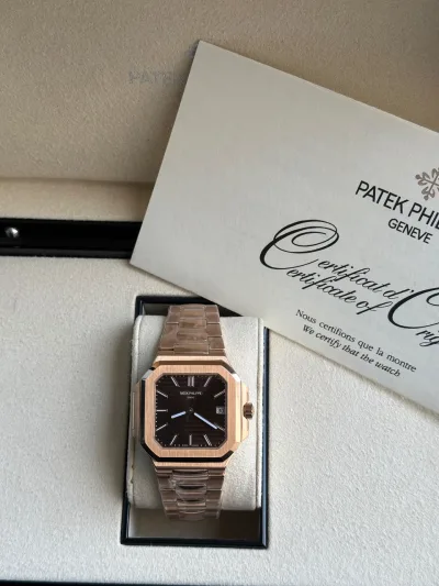 Patek Philippe Nautilus 5726/1A N Rose Gold White Dial