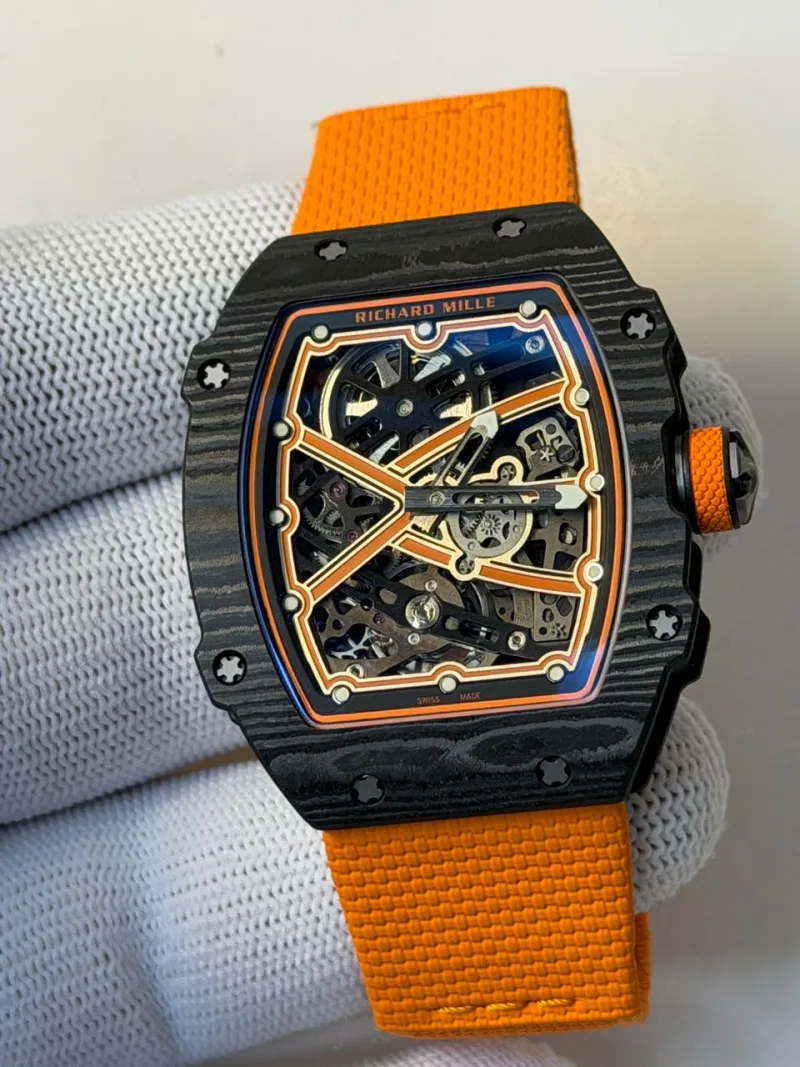 Richard Mille Super Clone RM67-02 Carbono Negro TPT