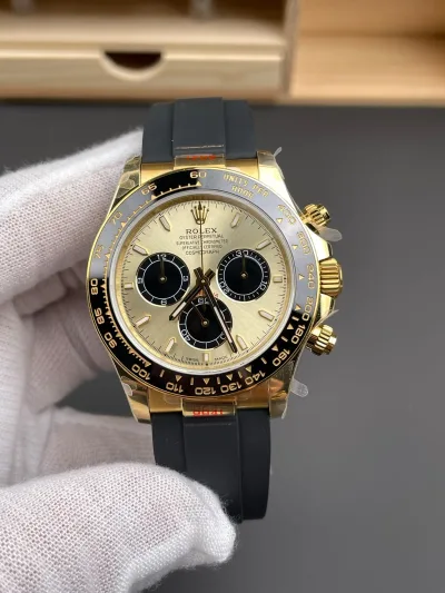Rolex Cosmograph Daytona 116518LN Yellow Gold Super Clone