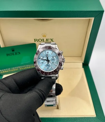 Rolex Cosmograph Daytona Platinum 50th Anniversary Ice Blue