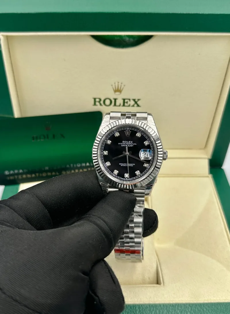 Rolex Datejust 41 126333 Champagne Diamond Dial