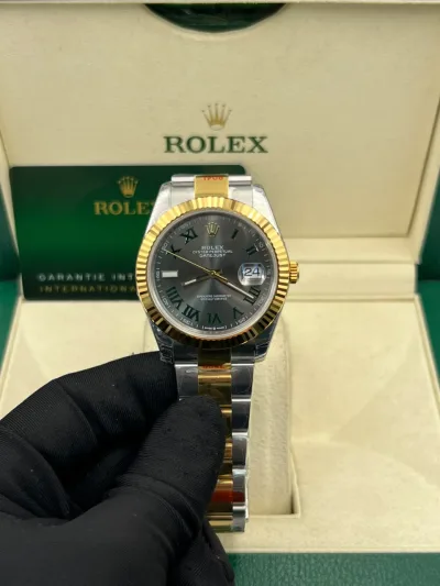 Rolex Datejust II Stainless Steel Grey Dial
