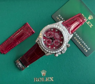 Rolex Daytona 16519 Zenith Grossular Rubellite Dial
