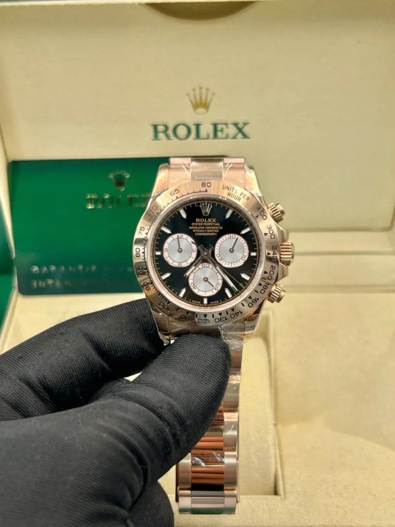 Rolex Daytona Cosmograph Yellow Gold Dial 116528 Oyster Replica