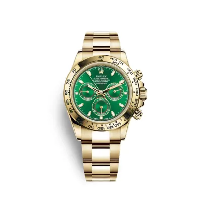 Rolex Daytona Yellow Gold Cosmograph Green Dial