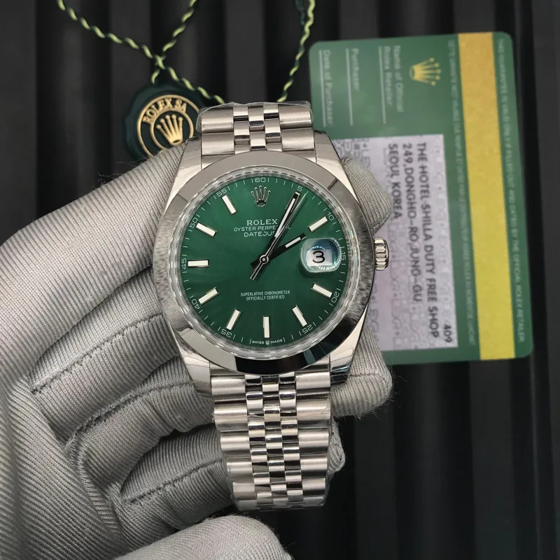 Rolex Datejust Green Super Clones