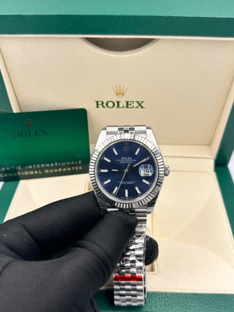 Rolex Oyster Perpetual Datejust Blue Dial