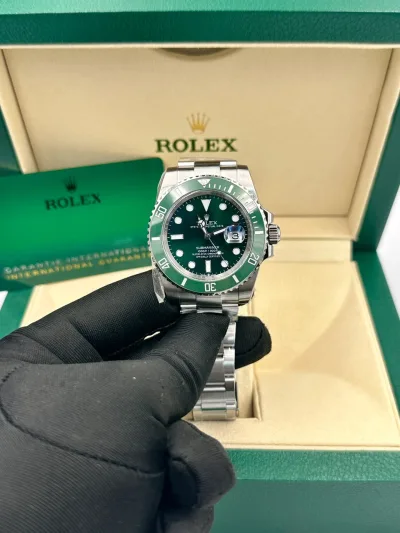 Rolex Submariner Date Green Ceramic Bezel