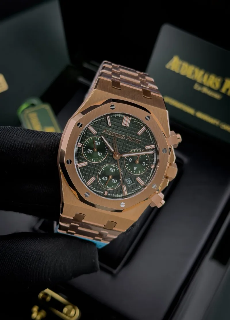 Audemars Piguet RoyalOak Black Mens Clones