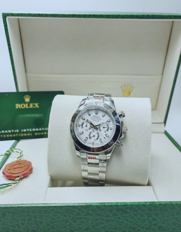 Rolex Cosmograph Daytona Steel White dial