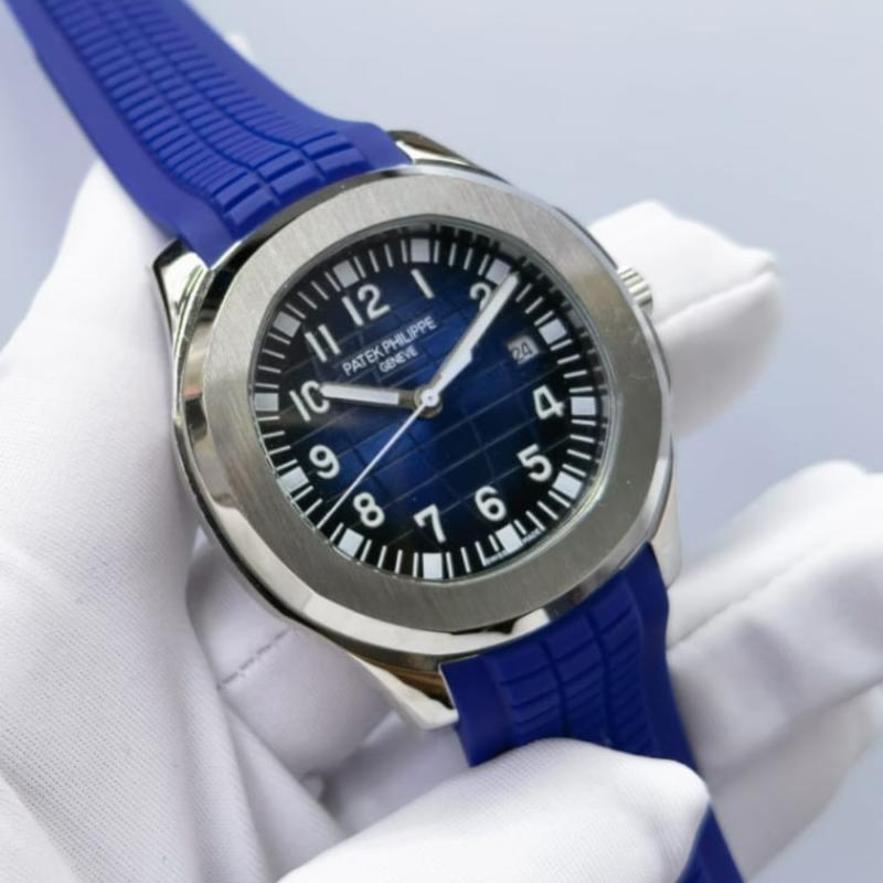 Patek Aquanaut Blue Textured Dial